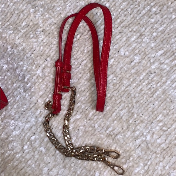 mini red crossbody bag - Picture 6 of 10